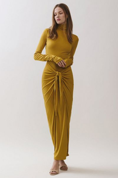 FARM Rio Knotted Cut-Out Maxi Dress | Urban Outfitters
