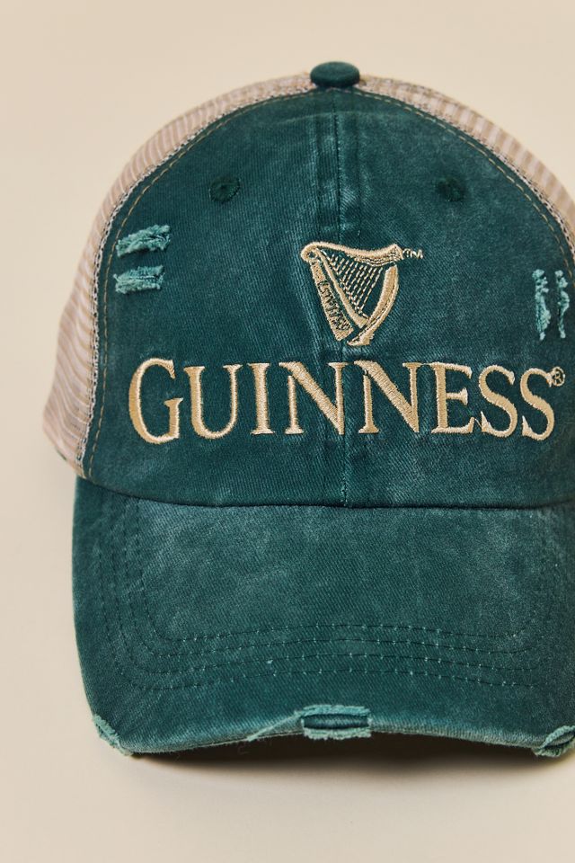 Guinness Distressed Trucker Hat #1