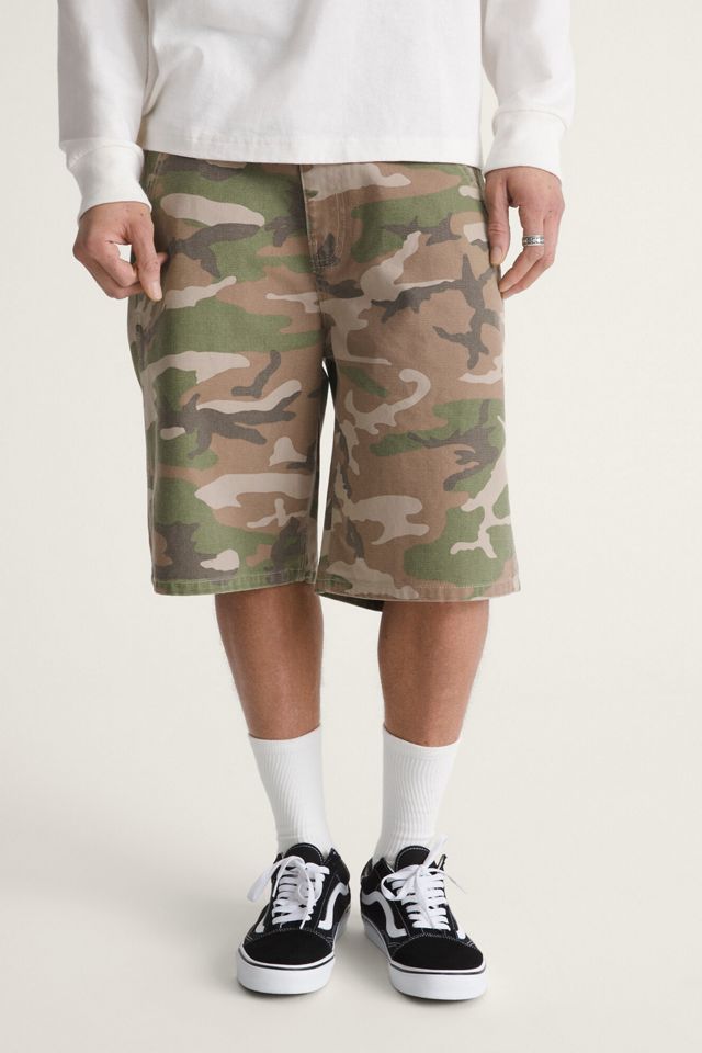 Vans Drill Chore Loose Camo Shorts | Urban Outfitters