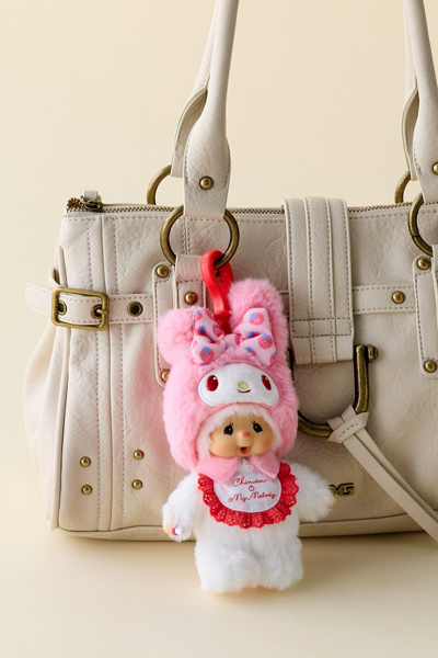 Monchhichi Chimutan X Sanrio My Melody UO Exclusive Plushie