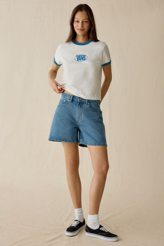 Vans Circle Graphic Ringer Baby Tee #3