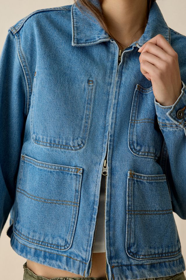 Vans Emily Boxy Denim Workwear Jacket #5