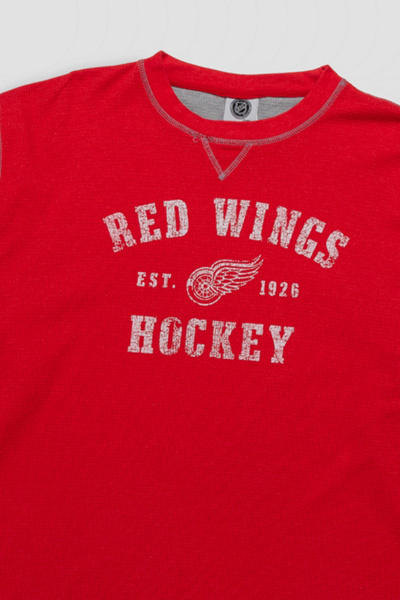 Vintage Detroit Red Wings Hockey Long Sleeve Tee