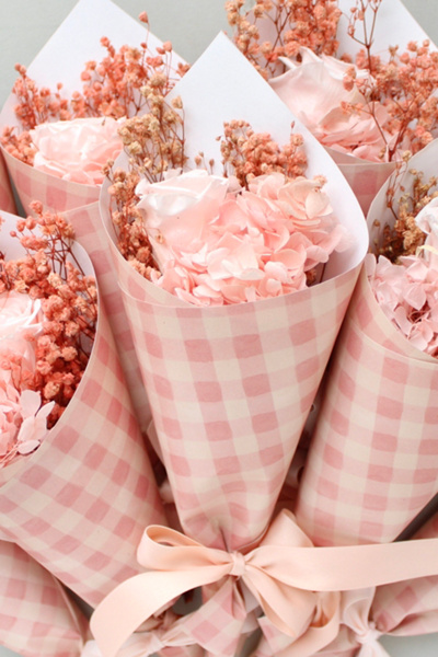 Roxanne’s Dried Flowers Pretty In Pink Bouquet