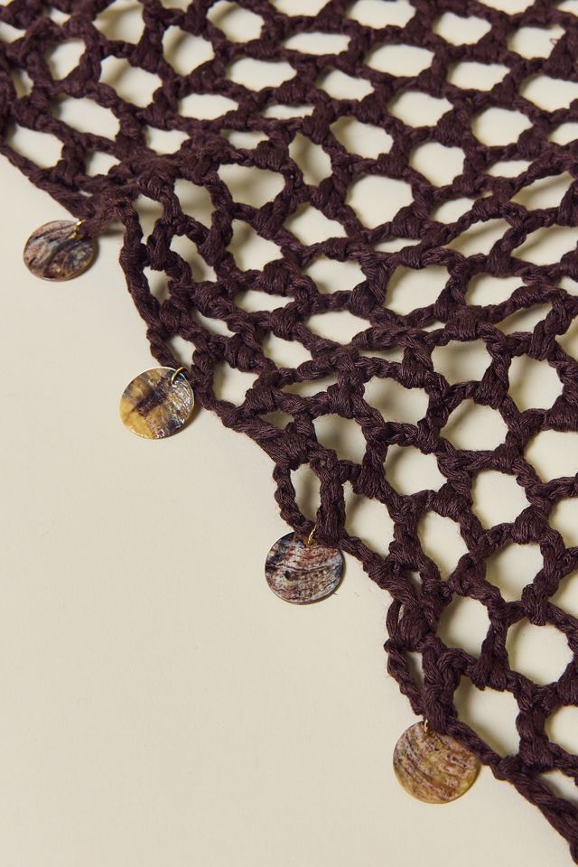 Crochet Shell Trim Sarong #5