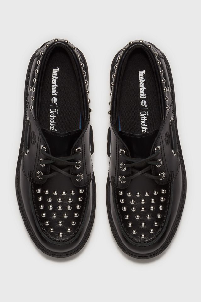 Timberland Women's Stone Street Studded Platform Boat Shoes #2