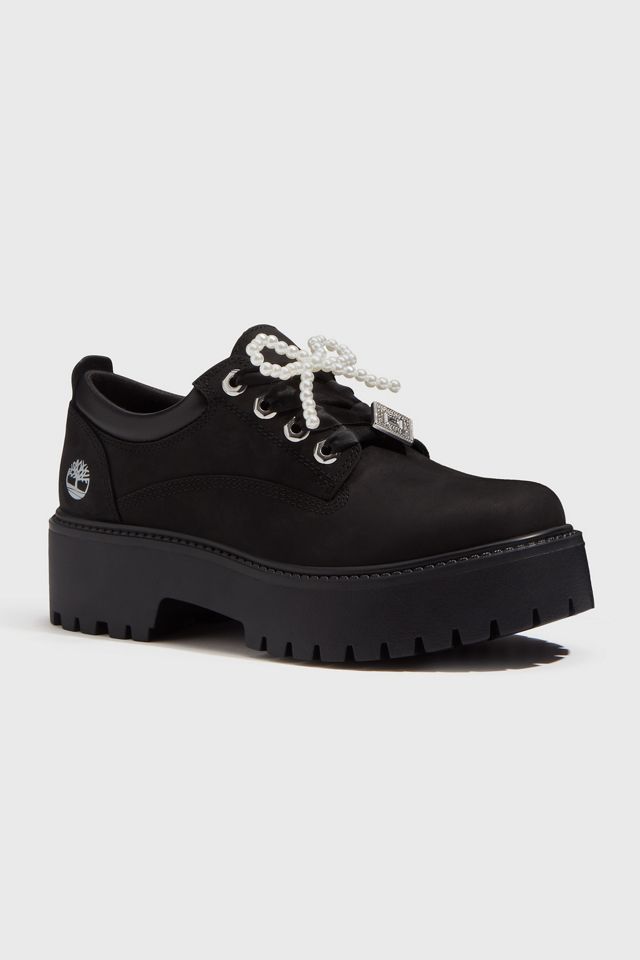 Timberland Women's Stone Street Charms Platform Oxford Shoes #1