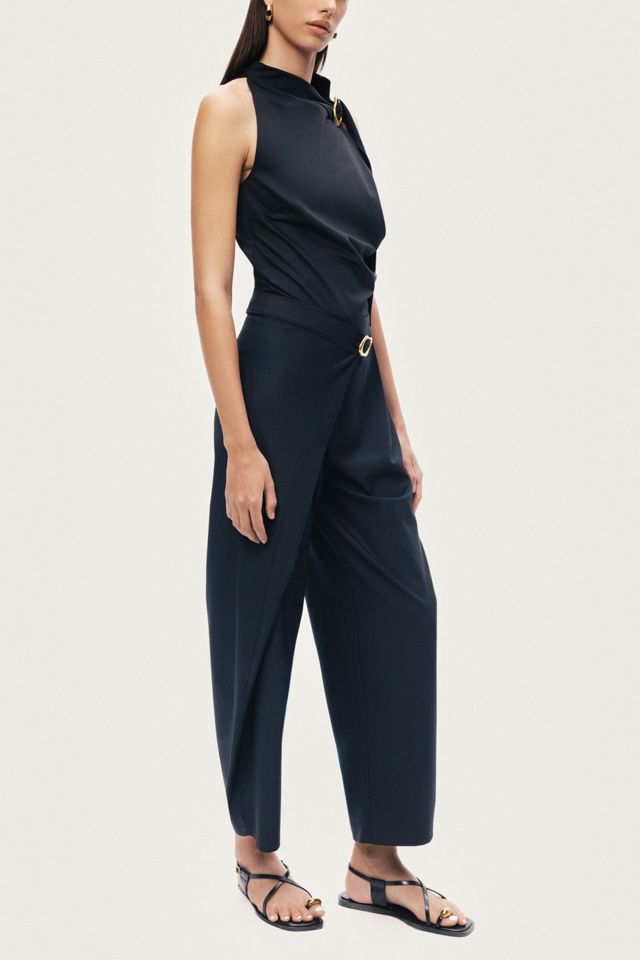 Nocturne Asymmetric Buckled Blouse #1