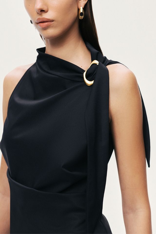 Nocturne Asymmetric Buckled Blouse #3