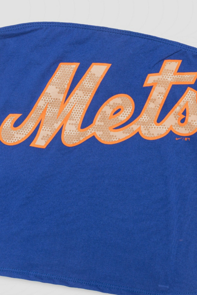Frankie Collective Rework New York Mets Baseball Tube Top