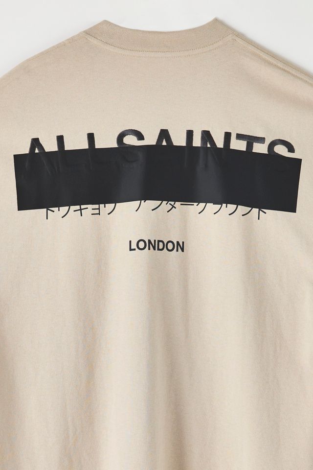 AllSaints Redact Graphic Oversized Tee #2