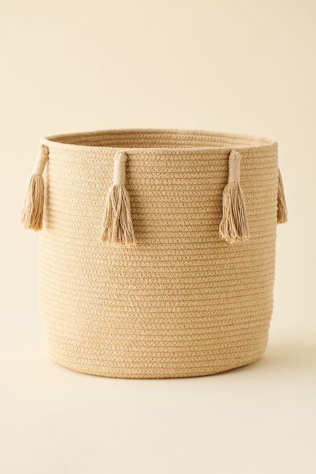 Lorena Canals Mara Braided Storage Basket #1