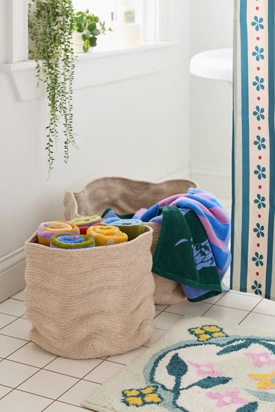 Lorena Canals Faye Sculptural Storage Basket