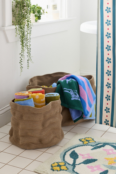 Lorena Canals Faye Sculptural Storage Basket