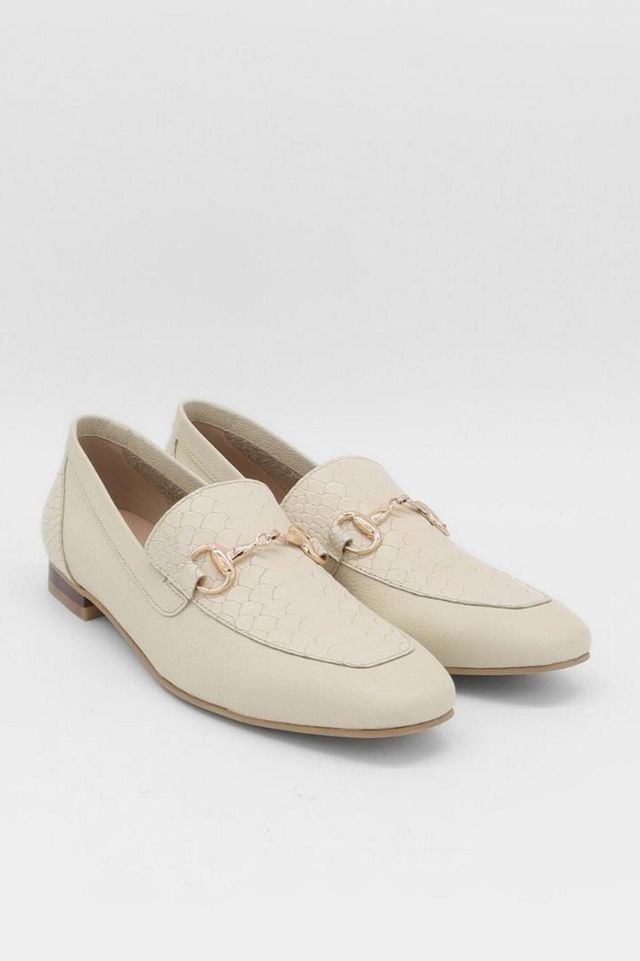Stivali Gentilezza Embossed Leather Loafers #5