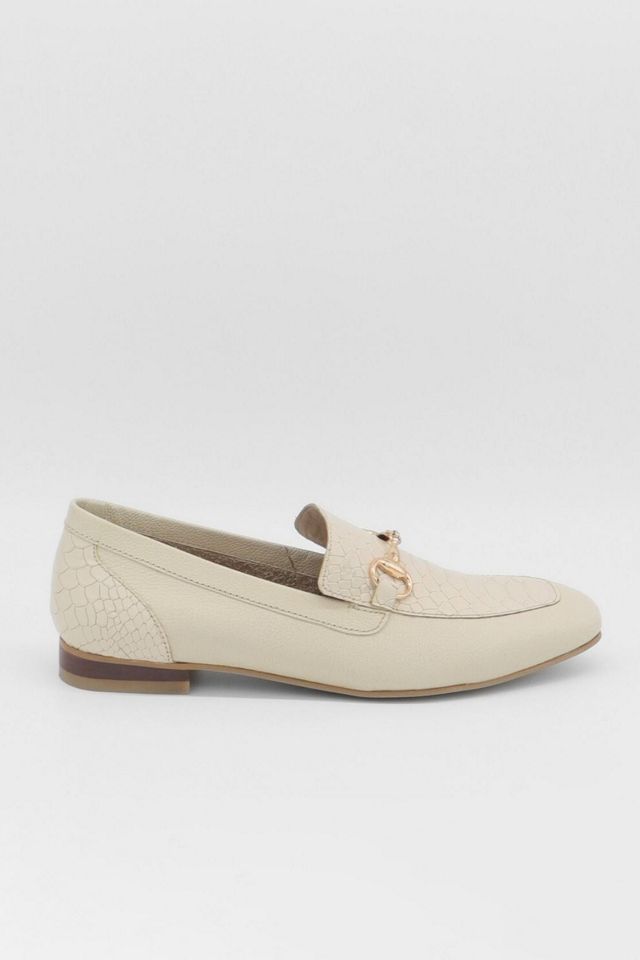 Stivali Gentilezza Embossed Leather Loafers #6