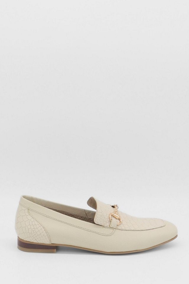 Stivali Gentilezza Embossed Leather Loafers #1