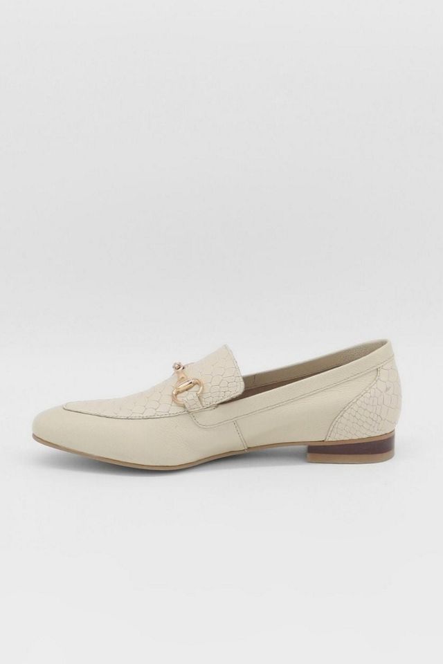 Stivali Gentilezza Embossed Leather Loafers #8