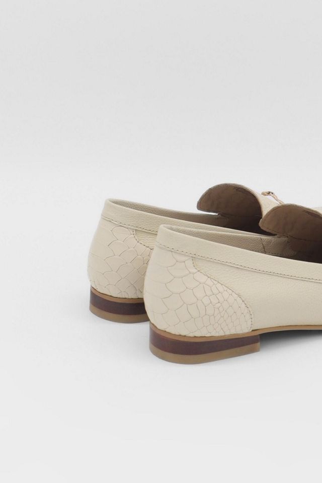 Stivali Gentilezza Embossed Leather Loafers #4