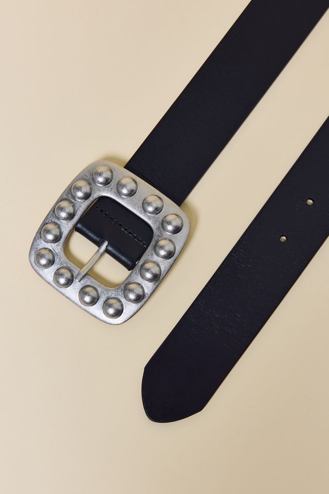 BDG Paloma Studded Buckle Leather Belt #3