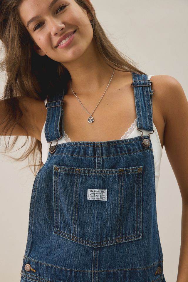 Levi’s® Full-Length Baggy Denim Overalls #1
