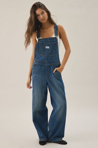 Levi’s® Full-Length Baggy Denim Overalls