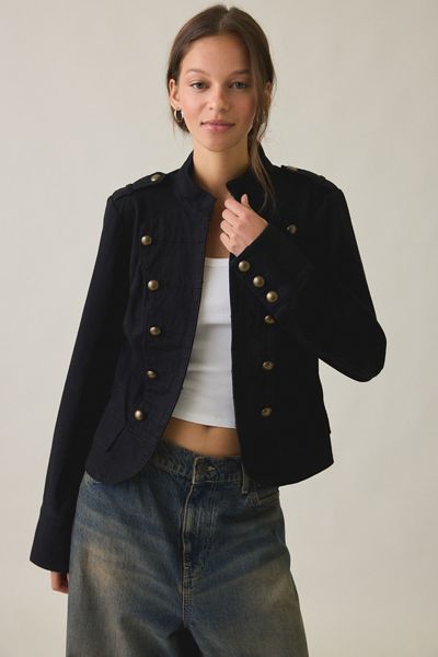 Veste à bande en coton Cate BDG