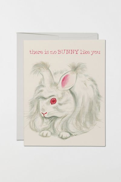 Red Cap No Bunny Like You Greeting Card