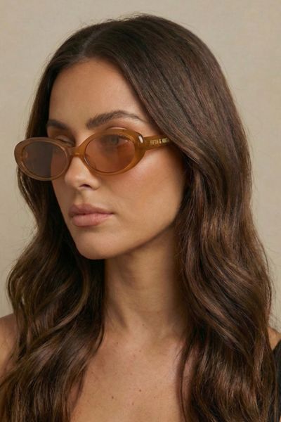 Fifth & Ninth Taya Wide Oval Polarized Sunglasses