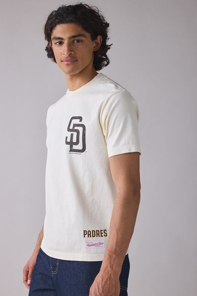 T-shirt graphique avec logo d'équipe vintage MLB Mitchell & Ness