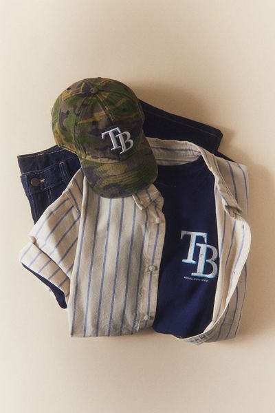 T-shirt graphique avec logo d'équipe vintage MLB Mitchell & Ness
