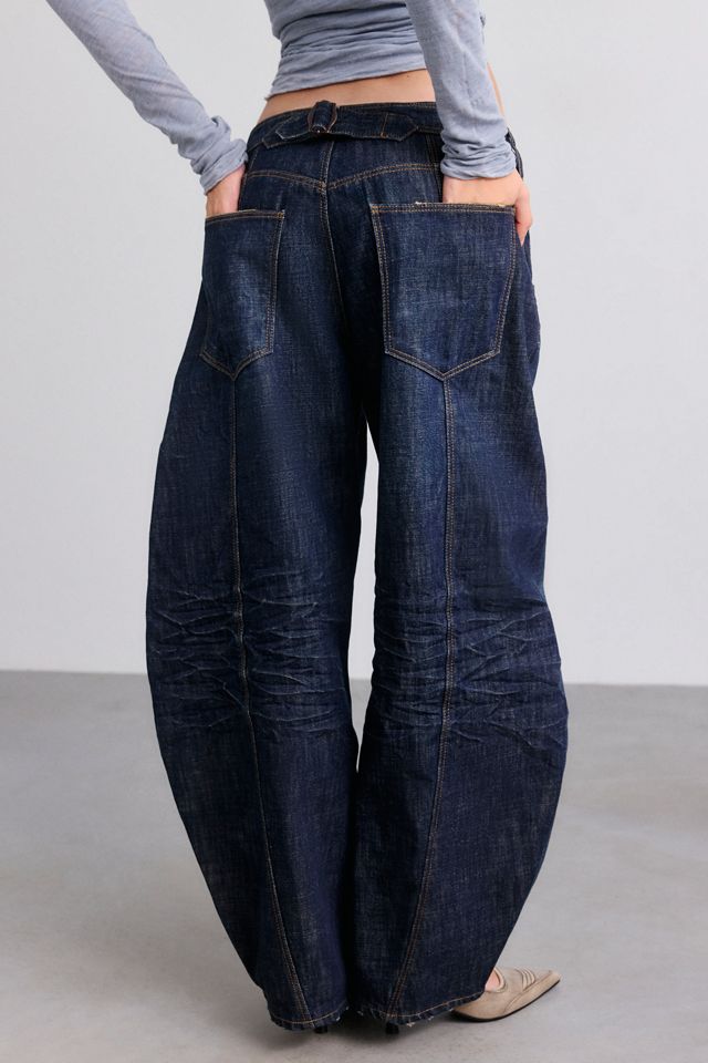 BDG Mallory Mid-Rise Horseshoe Jeans #3