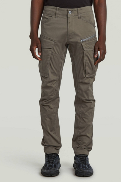 G-Star Rovic Zip 3D Regular Tapered Cargo Pant in Gs Grey, Men’s at Urban Outfitters