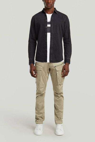 G-Star Rovic Zip 3D Regular Tapered Cargo Pant in Dune, Men’s at Urban Outfitters