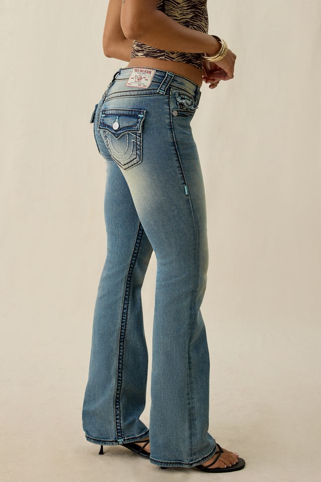 True Religion Becca Sunset Fade Super T Mid-Rise Bootcut Jeans #3
