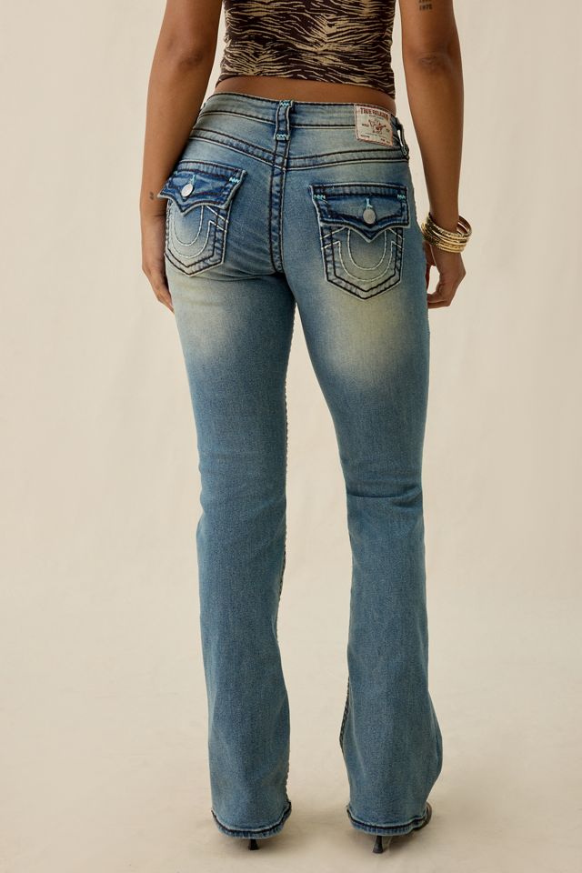 True Religion Becca Sunset Fade Super T Mid-Rise Bootcut Jeans #4