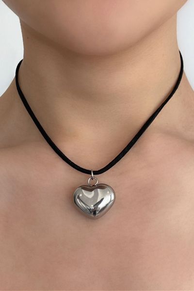Five Fourty Nine Luv U Suede Wrap Choker