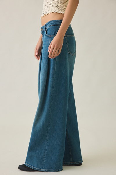 GUESS Jeans Pleated Extra Wide-Leg