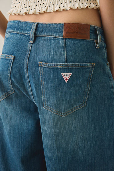 GUESS Jeans Pleated Extra Wide-Leg