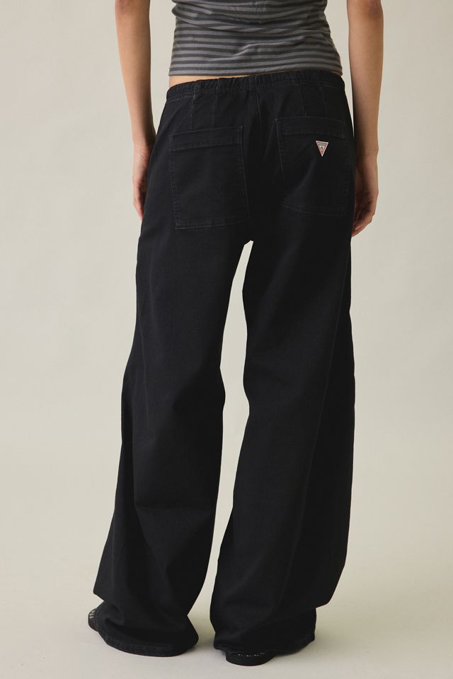 GUESS JEANS Twisted Seam Low-Rise Baggy Jogger Jeans #2
