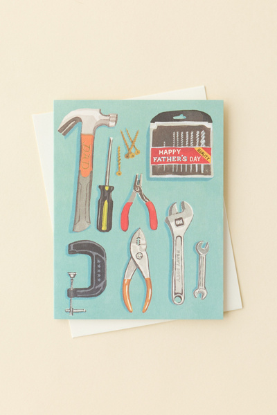 Red Cap Cards Handy Dad Father's Day Card in Assorted at Urban Outfitters