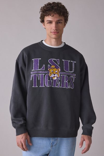 Mitchell & Ness NCAA Downtown Graphic Fleece Crew Neck Sweatshirt