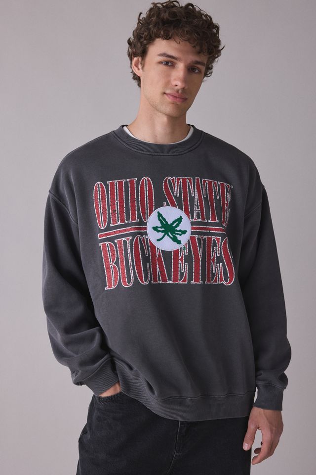 Mitchell & Ness NCAA Downtown Graphic Fleece Crew Neck Sweatshirt #1