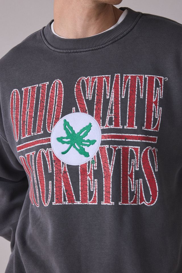 Mitchell & Ness NCAA Downtown Graphic Fleece Crew Neck Sweatshirt #3