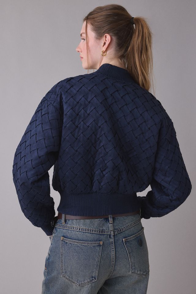 Avec Les Filles Woven Bomber Jacket #2