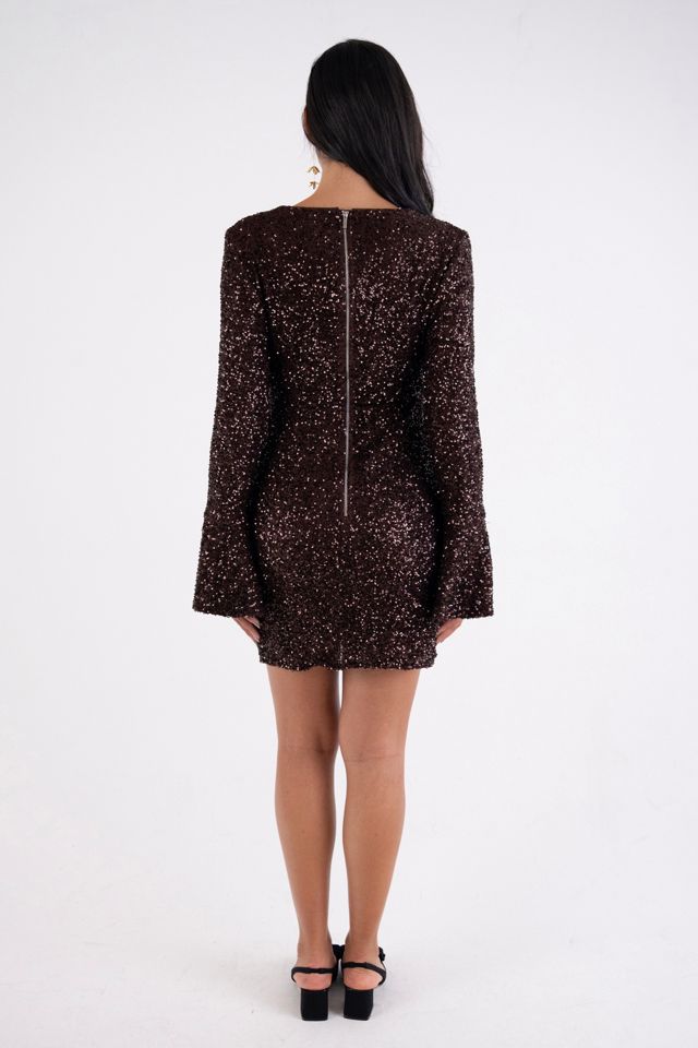 Amy Lynn Diana Premium Sequin Dress with Bow Tie #4