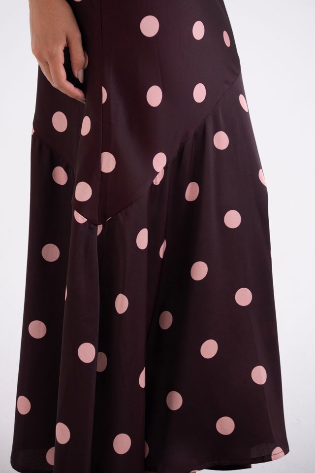 Amy Lynn Baia Polka Dot Halterneck Maxi Dress #4