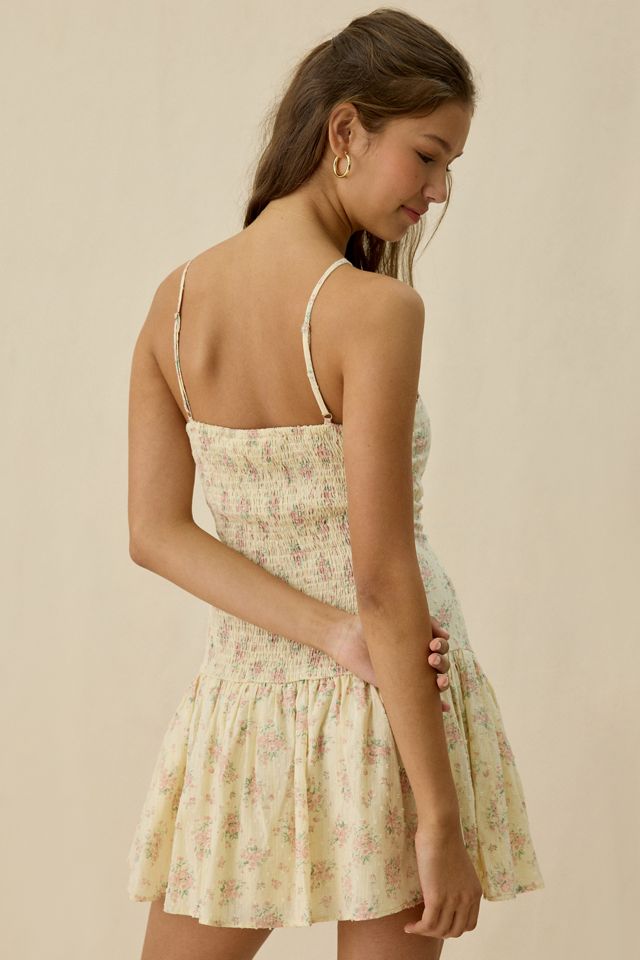 Daisy Street Rosey Lace-Up Corset Mini Dress #4