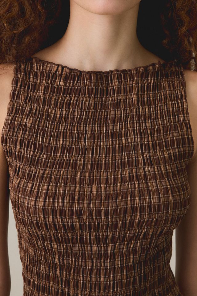 Daisy Street Kaya Smocked Drop Waist Mini Dress #2