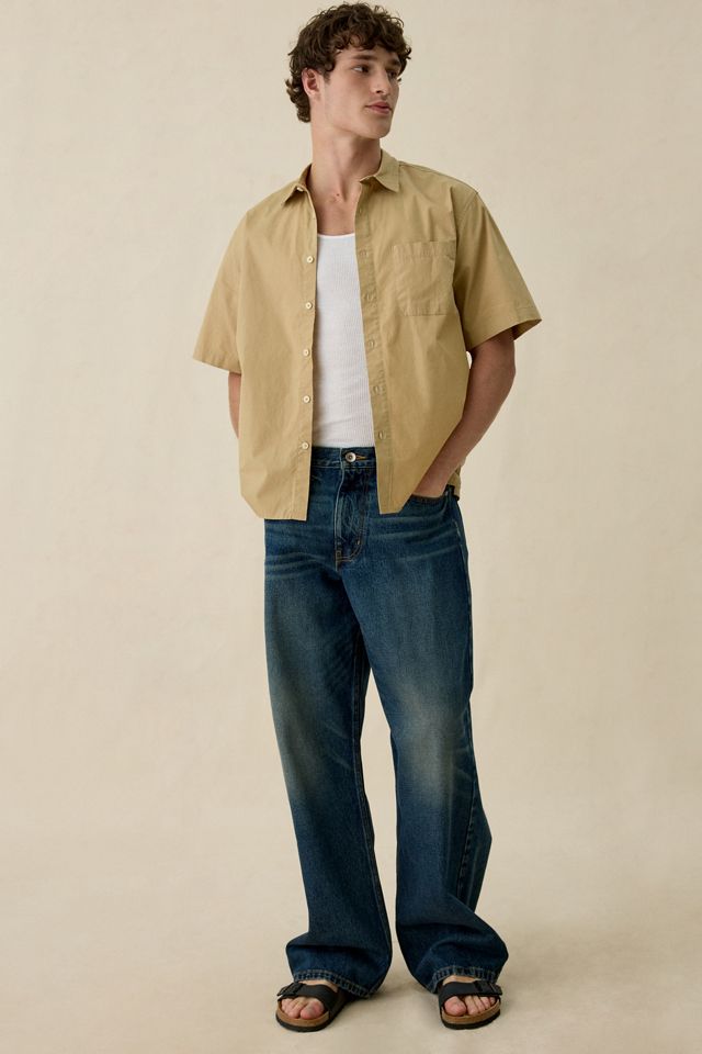 UO Boxy Poplin Short Sleeve Shirt #3